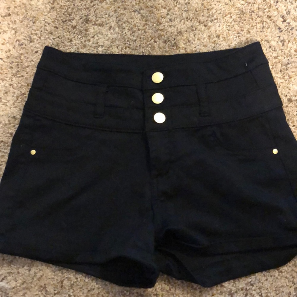 Black shorts